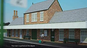 University girl transforms in strange village