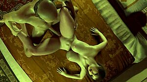 Лысый азиат жестко ебет идеальную азиатскую красотку