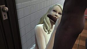 Nosy neighbor's BBC hard sex leads to intense orgasm