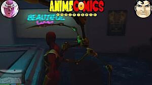 Spider Man Meets Kasumi the Prostitute