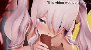 Kashima suck v1 kantai collection anime rindou