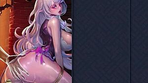 Oliviin upíří foukání končí výstřikem na obličej