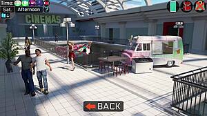 in milfy city part 15, i enjoyed my first romantic date with my cute stepsister, it was sweet