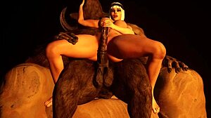 enorme polla monstruosa devora a rubia con grandes tetas en animacion 3d hardcore