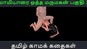 in this tamil story, son-in-law fucks mother-in-law in 3d animation part 3