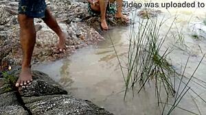 jungle river fun fucking with stepmom in hindi