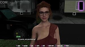 fucking busty brunette passionately, she begs for creampie