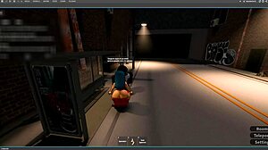 i watch the distracted girl getting fucked on the street like a prostitute in part one