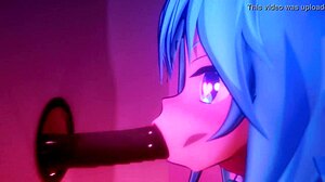 mmd - mitsuboshil - aquas glory hole