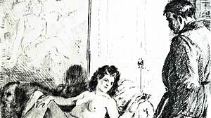 Detailed Vintage Erotic Art Animations