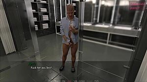 blonde busty feminist gets fucked anal while her cuckold stepbrother watches