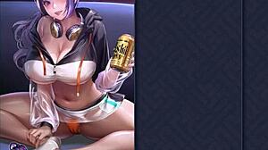 ep2, fingering yafu's shaved pussy and big tits in king of kinks