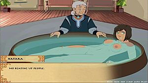 Gilf gets fucked in four elements trainer part 59 😈