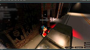 i watch the distracted girl getting fucked on the street like a prostitute in part one