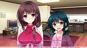 Real Hentai Situation Part 29 Yuri Route 3 With Big Tits And Creampies