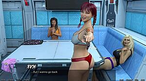 reagan gets her reward in stranded in space 36!