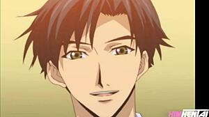 does this hentai busty secretary crave massive cumshots outdoors?