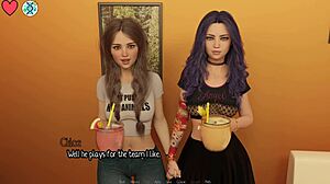 blonde cheerleader cant fit big white cock in mouth