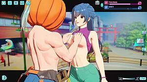 Vacanță De Vară Cu Scrambe Towa Amane În Distracție 3D De Sărbători