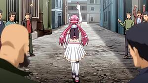 Hentai Creampie Scenes With Blonde In Outdoor Public Anal