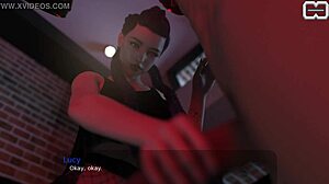 krvava strast, Lucy prvič daje ročno masažo