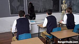 Teacher valentina nappi fucked hard by big dicks