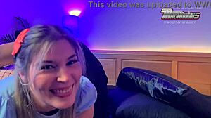 elsa, take that hard spanking from the big black bull dominating you