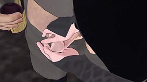 Middernacht verleidingen ontketenen verboden orgie met sperma overal!