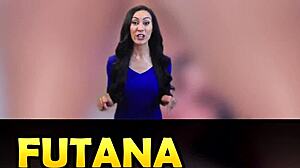 Futanari Animated Deepthroat Blowjob and Anal Fuck