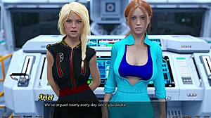 Stranded In Space 149 - Choosing Busty Redhead Stepsister Or Busty Blonde Virgin!