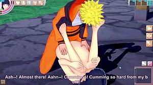 Can Hinata Hyuga Handle Naruto Uzumaki's Outdoor Sex In This Hentai?