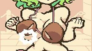play hentai pixel game with coco nutshake tits