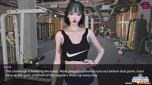 Ep5 Mion Walking Naked in the Washroom - Female Anchor Next Door