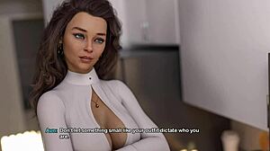 My Bimbo Dream 07 - Spill Water on Stepmom's Shirt to See Massive Fake Tits!