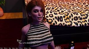 halloween party planning with redhead sorority president