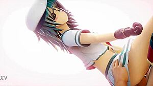 Kantai Collection Kiso's Hentai Cowgirl Undress Dance