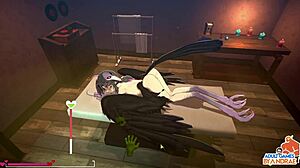 Can Ava Handle Orc's Wall Fuck in Pose 4?