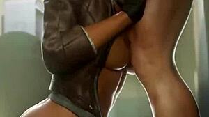 Juri Dance Alyx Deepthroats Slime Girl While Fucking Bald Pussy Psylocke In Compilation