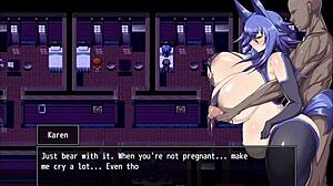 Похотливая Карен авантюристка исследует экзотические финалы в 9 части