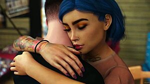 busty girlfriend sleepover