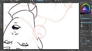 ebony beauty in speed paint