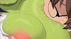 Goblin daughter voices her creampie cravings