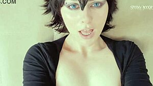 You and Mavis Alone in Dracula's Castle for Halloween Pussy Fucking and Deep Cum