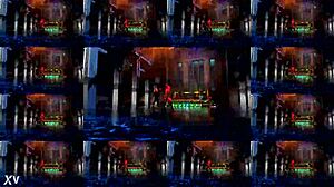 Intriguing 3D club dance