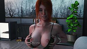 Being a Dik 215 - Fucking My Horny Busty Red Head Girlfriend with a Fat Ass Instead of Fucking Her Stepmom