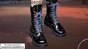 jinx from league of legends narrates an extreme disgusting joi cei session with spanish voice