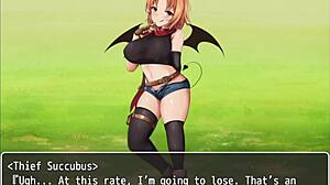 Bratty Succubus Footjob Is Too Strong