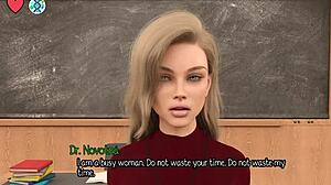 Russian Teacher Dominates Students