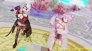 i love koyori chloe dance in 3d