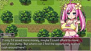 Noelle gives her all in the anime series